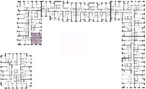 2-к квартира, вторичка, 58м2, 3/23 этаж