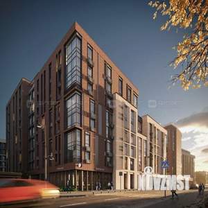 1-к квартира, строящийся дом, 35м2, 4/7 этаж