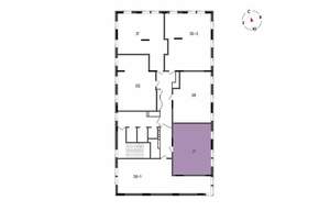 2-к квартира, строящийся дом, 59м2, 5/22 этаж