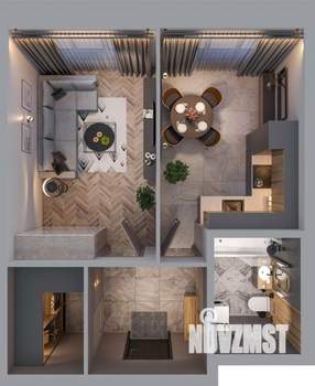 1-к квартира, вторичка, 39м2, 3/6 этаж