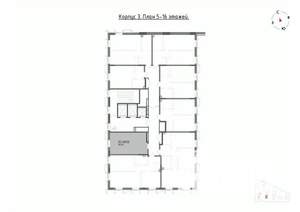 Студия квартира, вторичка, 30м2, 10/22 этаж