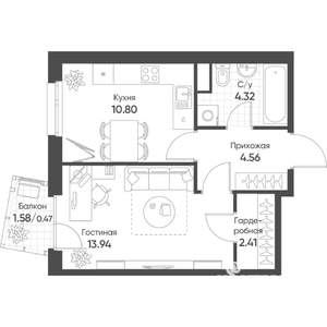 Фото квартиры на продажу (1)