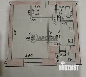 1-к квартира, вторичка, 35м2, 10/10 этаж