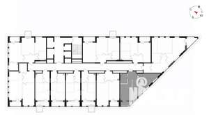 2-к квартира, вторичка, 49м2, 5/23 этаж