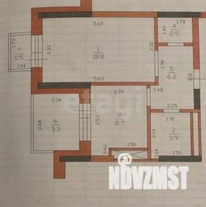 1-к квартира, вторичка, 40м2, 15/16 этаж