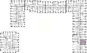 1-к квартира, вторичка, 42м2, 3/23 этаж
