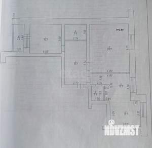 2-к квартира, вторичка, 90м2, 9/19 этаж
