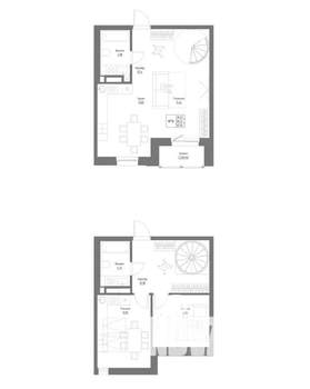 3-к квартира, строящийся дом, 87м2, 2/4 этаж