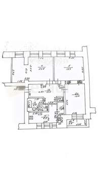 3-к квартира, вторичка, 76м2, 6/6 этаж