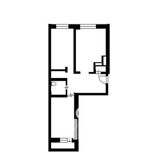 1-к квартира, вторичка, 46м2, 7/10 этаж