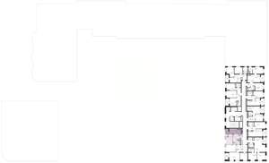 1-к квартира, вторичка, 39м2, 21/23 этаж