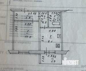 1-к квартира, вторичка, 34м2, 5/9 этаж