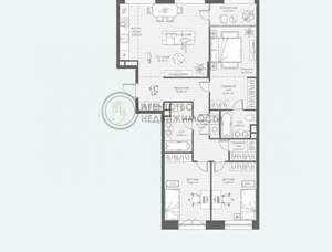 3-к квартира, вторичка, 98м2, 4/28 этаж