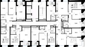 3-к квартира, вторичка, 73м2, 8/20 этаж