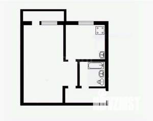 1-к квартира, вторичка, 31м2, 5/5 этаж