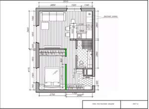 1-к квартира, вторичка, 43м2, 12/17 этаж
