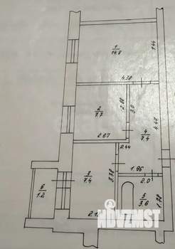 2-к квартира, вторичка, 41м2, 2/5 этаж
