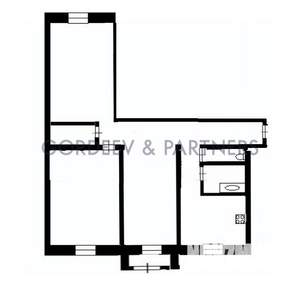3-к квартира, вторичка, 59м2, 5/5 этаж