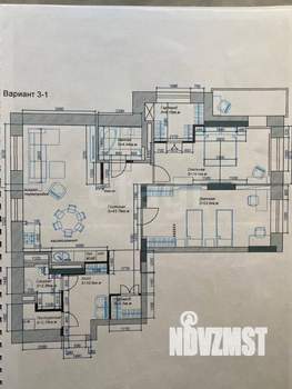 3-к квартира, вторичка, 116м2, 15/20 этаж