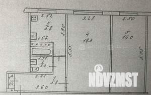 2-к квартира, вторичка, 47м2, 1/5 этаж