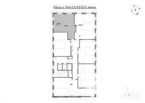 3-к квартира, вторичка, 66м2, 10/14 этаж