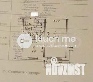 1-к квартира, вторичка, 34м2, 3/10 этаж