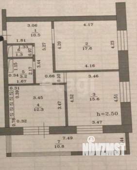 2-к квартира, вторичка, 61м2, 3/5 этаж