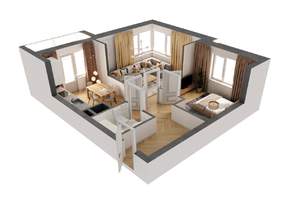 2-к квартира, строящийся дом, 53м2, 7/19 этаж