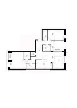 4-к квартира, вторичка, 127м2, 4/4 этаж