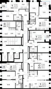 1-к квартира, вторичка, 38м2, 8/20 этаж