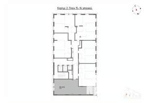 3-к квартира, вторичка, 78м2, 16/22 этаж