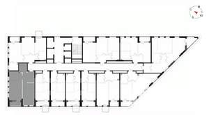 2-к квартира, вторичка, 57м2, 13/23 этаж