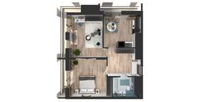 2-к квартира, вторичка, 59м2, 20/24 этаж