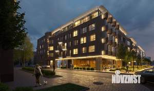 2-к квартира, строящийся дом, 75м2, 2/5 этаж