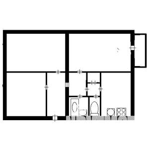 3-к квартира, вторичка, 77м2, 2/4 этаж