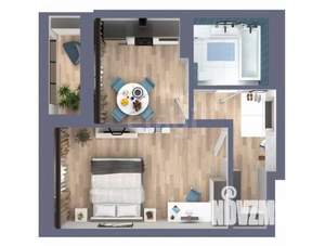 1-к квартира, вторичка, 37м2, 7/10 этаж