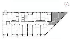 2-к квартира, вторичка, 66м2, 17/23 этаж