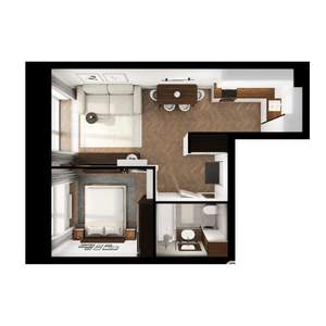 1-к квартира, вторичка, 42м2, 10/14 этаж