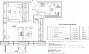 1-к квартира, вторичка, 40м2, 4/6 этаж