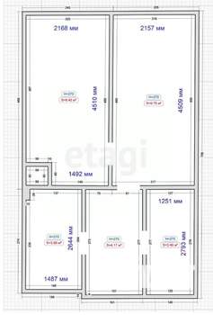 1-к квартира, вторичка, 32м2, 2/25 этаж