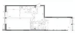 3-к квартира, вторичка, 78м2, 5/22 этаж