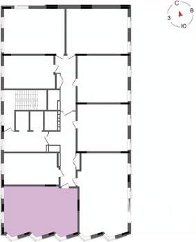 2-к квартира, вторичка, 61м2, 8/14 этаж
