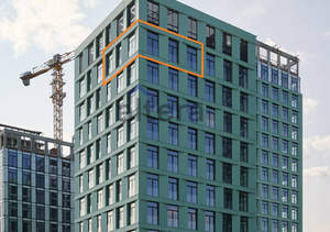 3-к квартира, строящийся дом, 70м2, 14/10 этаж