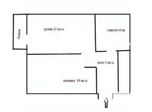 1-к квартира, вторичка, 43м2, 7/10 этаж