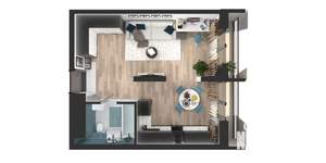 1-к квартира, вторичка, 39м2, 11/24 этаж