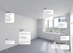 1-к квартира, вторичка, 39м2, 2/17 этаж