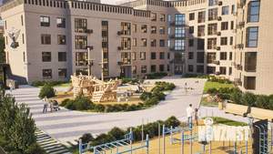 1-к квартира, строящийся дом, 42м2, 5/7 этаж