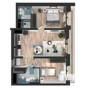 2-к квартира, вторичка, 63м2, 8/23 этаж