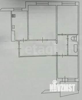 3-к квартира, вторичка, 65м2, 4/9 этаж