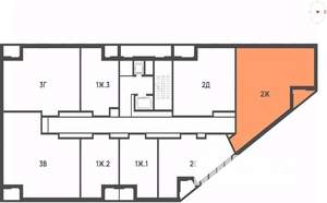 2-к квартира, вторичка, 103м2, 4/15 этаж